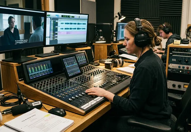 Audio console